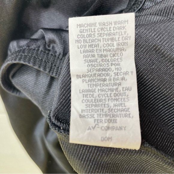 Vassarette Black Half Slip With Slit Size Medium - Picture 3 of 6